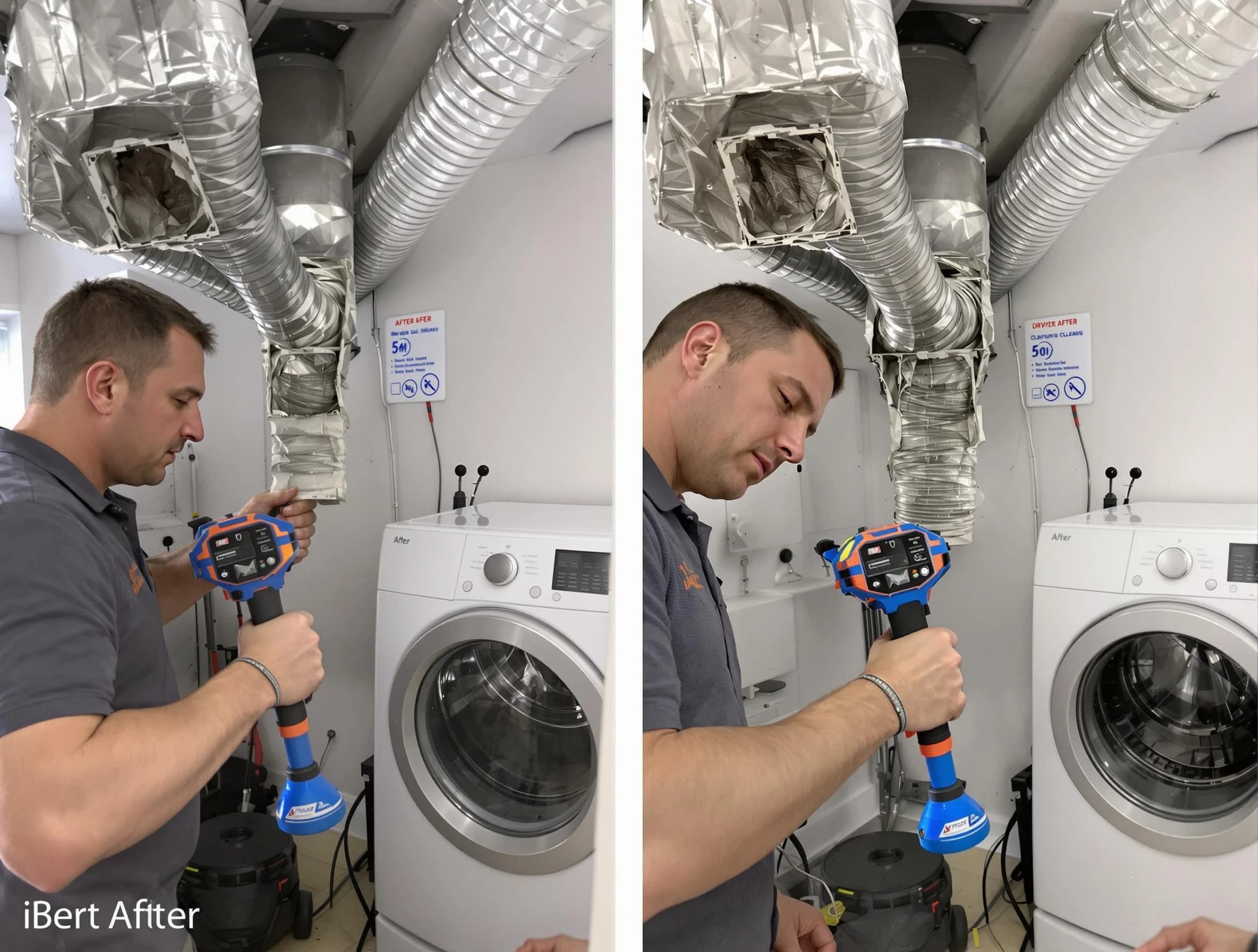 Professional clogged vent cleaning by Conley Dryer Vent Cleaning in Conley