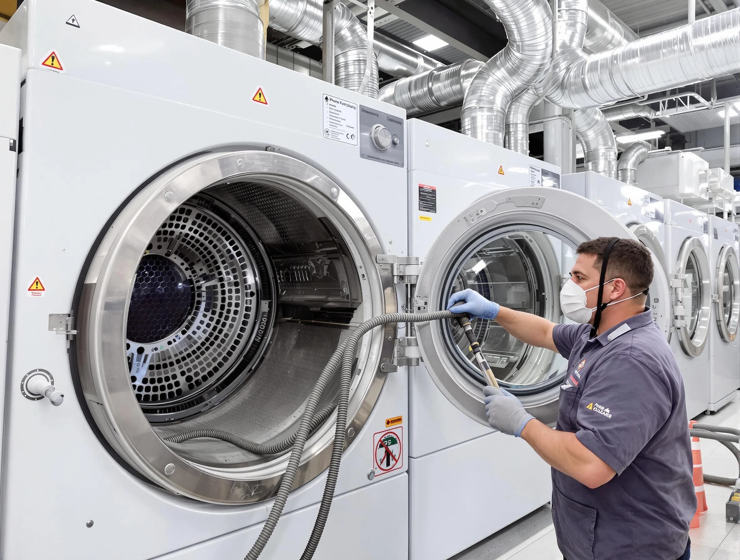 Industrial-grade dryer vent cleaning by Conley Dryer Vent Cleaning in Conley