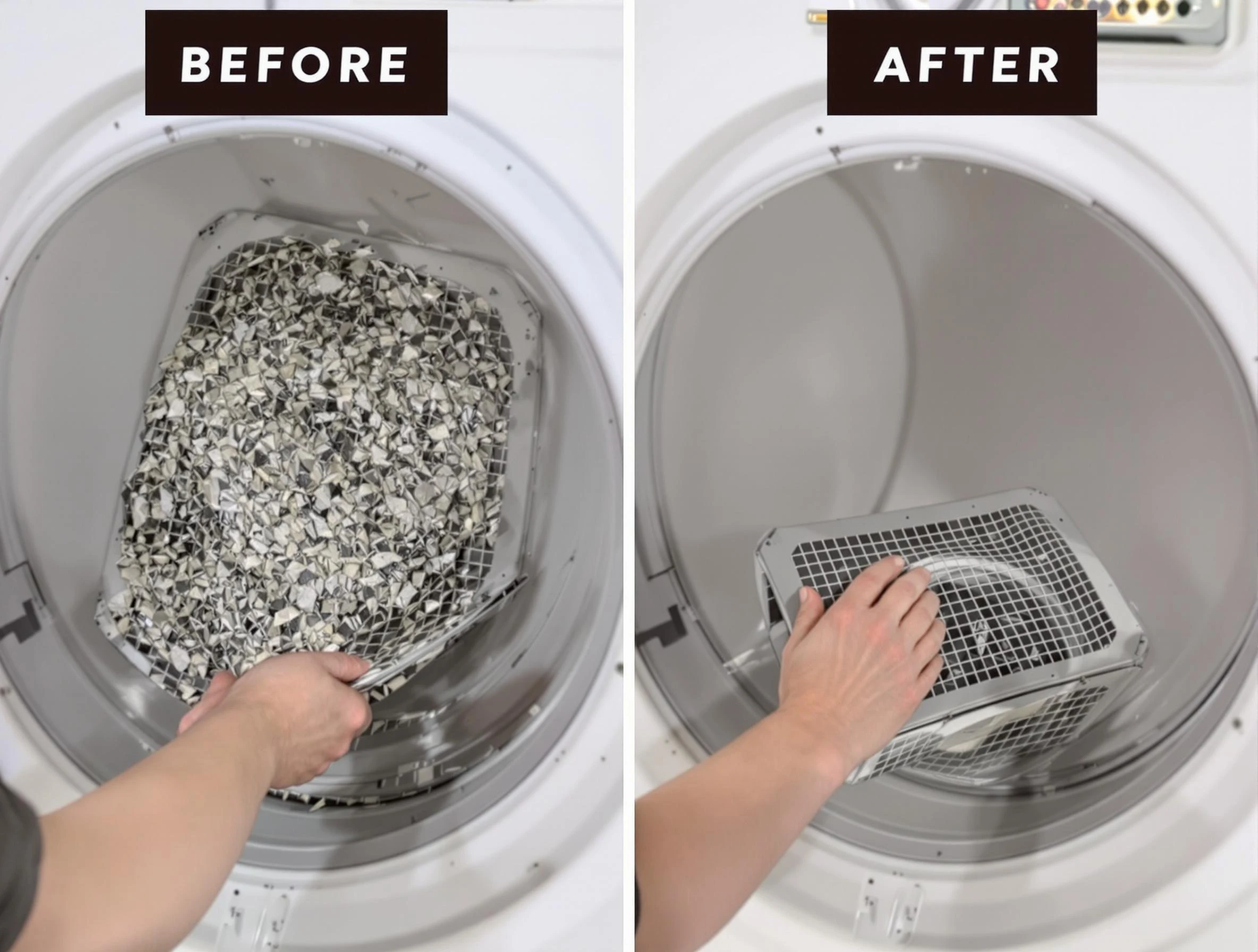 Professional lint trap cleaning by Conley Dryer Vent Cleaning in Conley