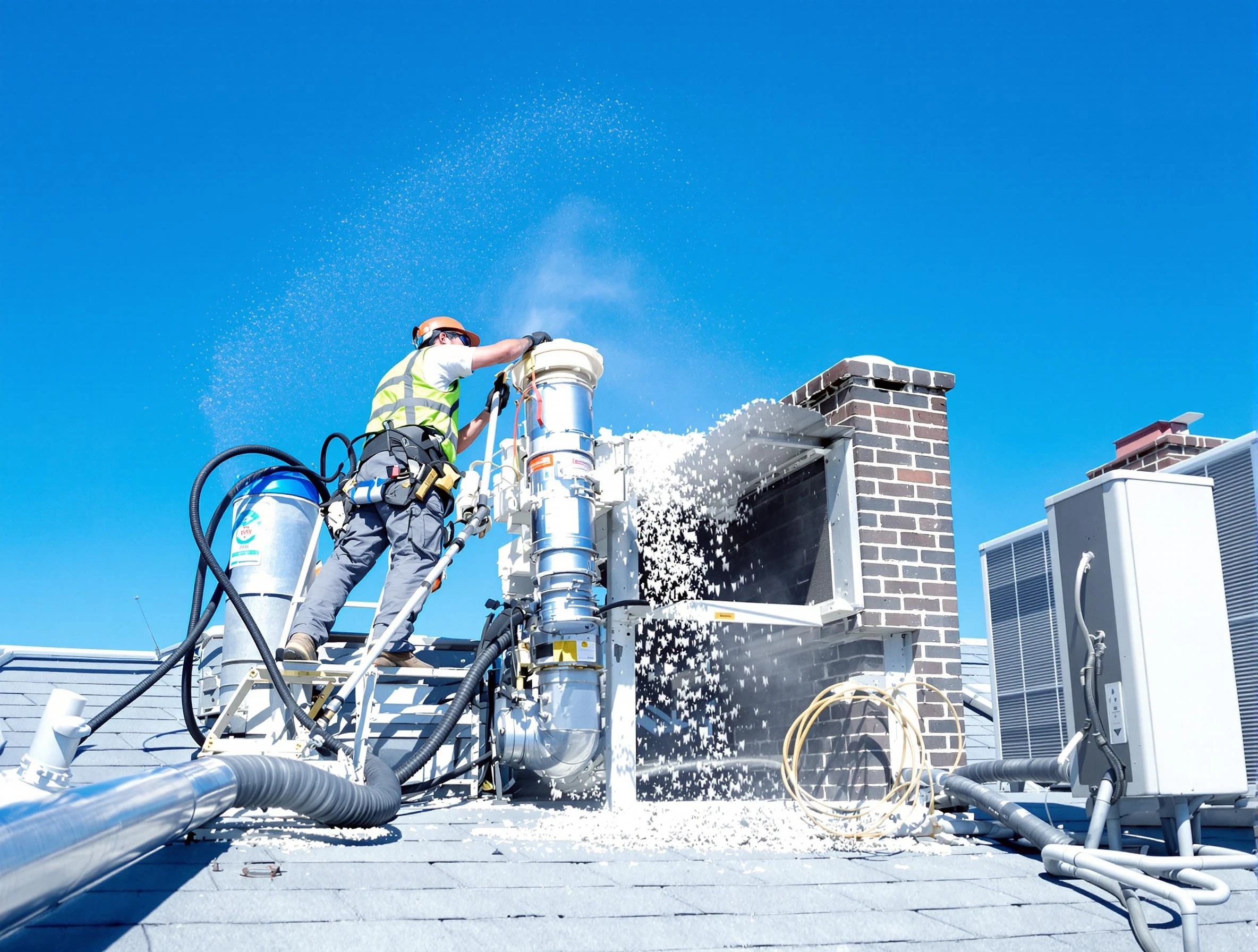 Expert roof dryer vent cleaning by Conley Dryer Vent Cleaning in Conley