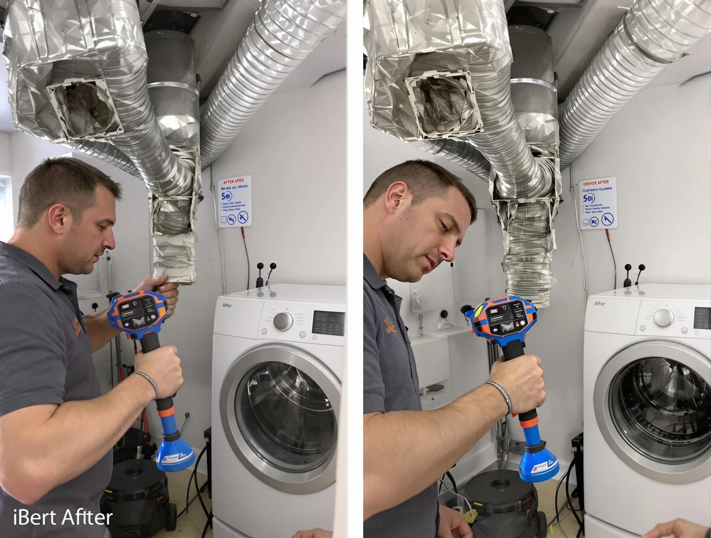 Professional clogged vent cleaning by Conley Dryer Vent Cleaning in Conley