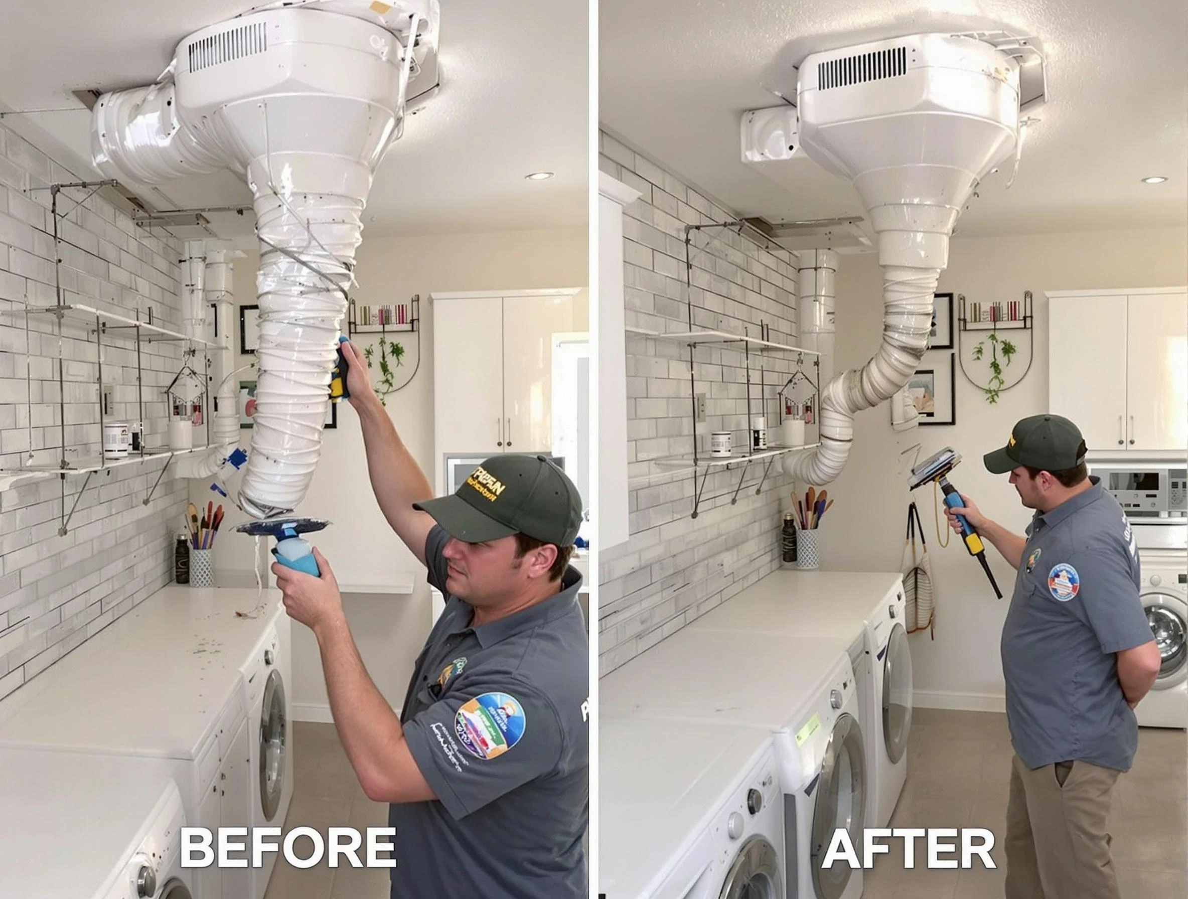 Professional dryer exhaust vent cleaning by Conley Dryer Vent Cleaning in Conley