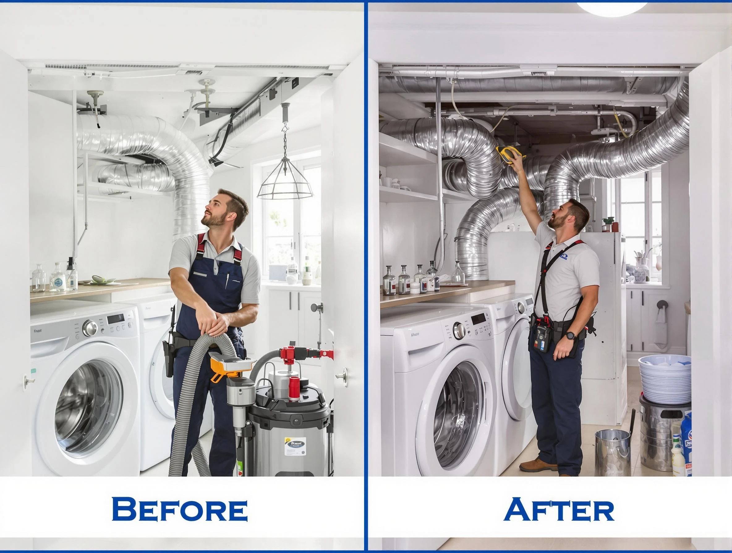 Expert gas dryer vent cleaning by Conley Dryer Vent Cleaning in Conley
