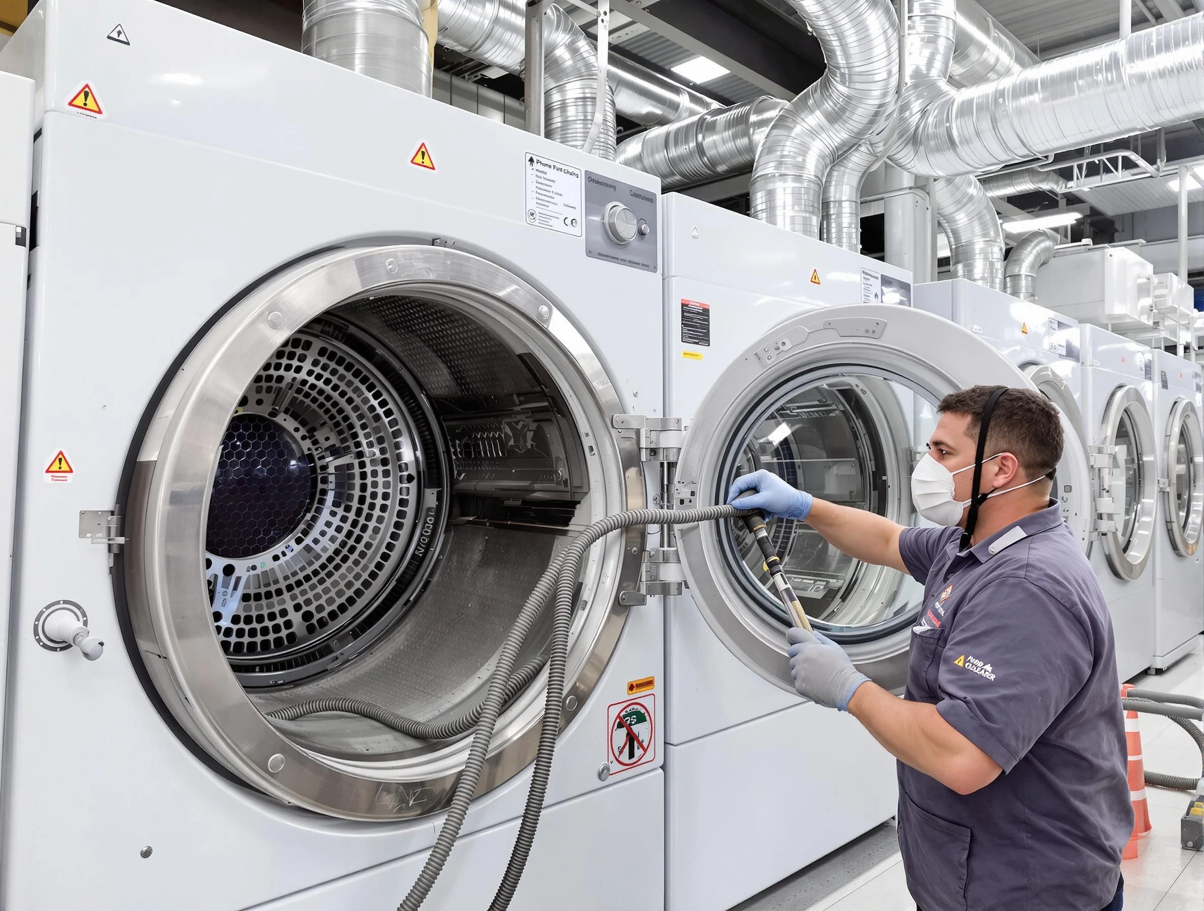 Industrial-grade dryer vent cleaning by Conley Dryer Vent Cleaning in Conley